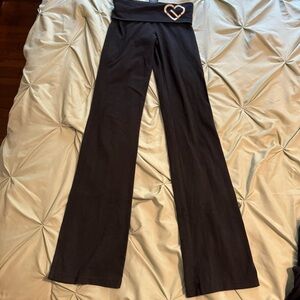Aeropostale Black Women's Flare Pants